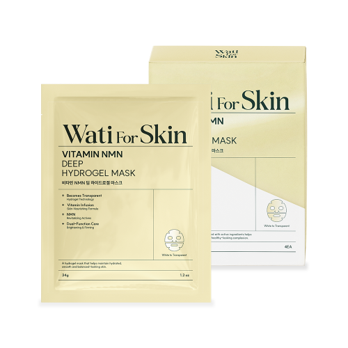 Гидрогелевая маска с витамином C и NMN Deep Hydrogel, 34 г x 4 шт